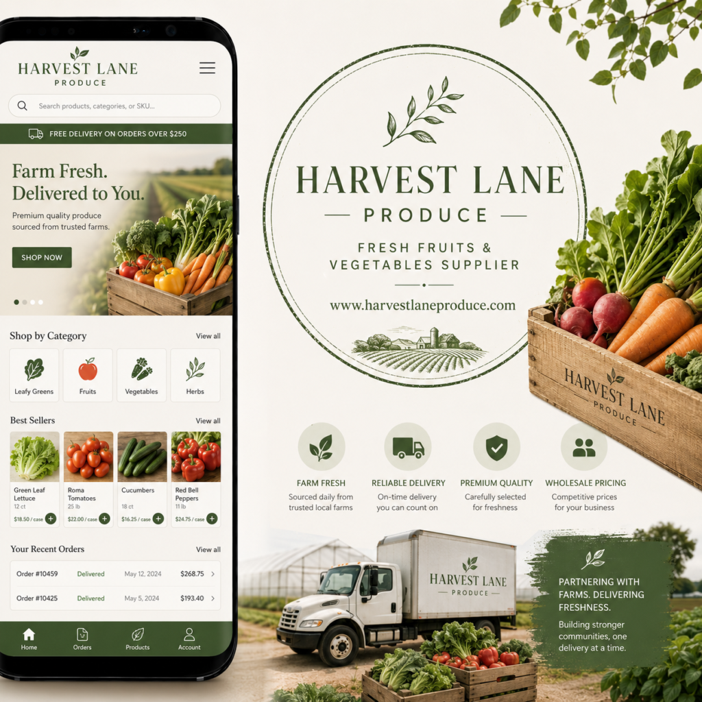 Harvest Lane Produce Fresh fruits & vegetables supplier